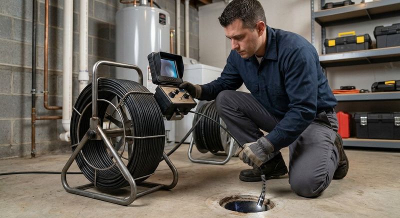 Drain Camera Inspection in Charlotte, NC