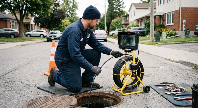Sewer Line Camera Service in Charlotte, NC